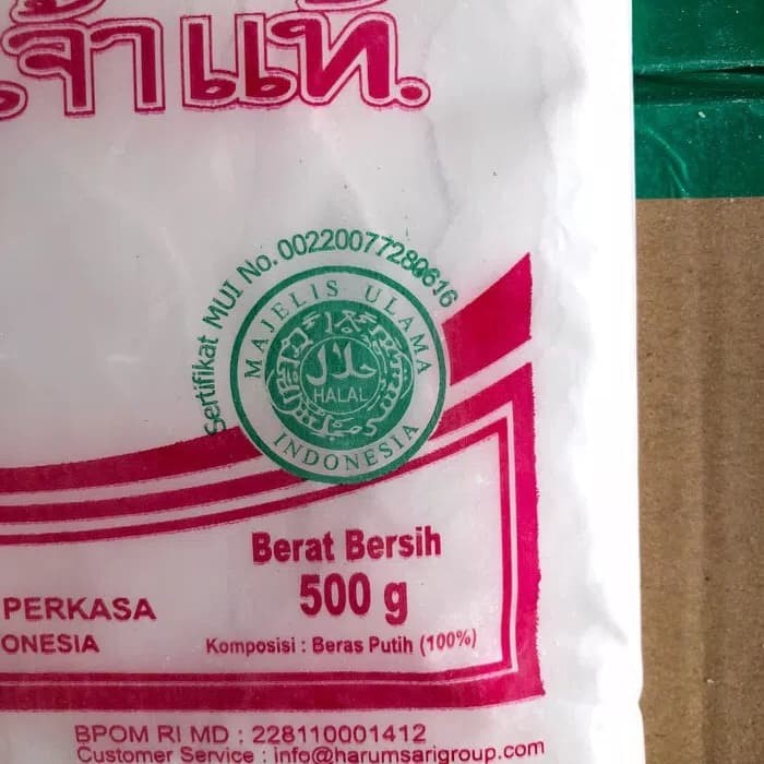 

Tepung Suji Wangi Thailand 500Gr