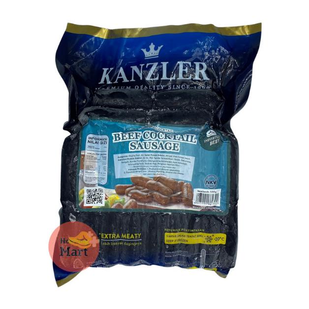 

Kanzler Sosis Beef Cocktail Sausage 500gr WLS