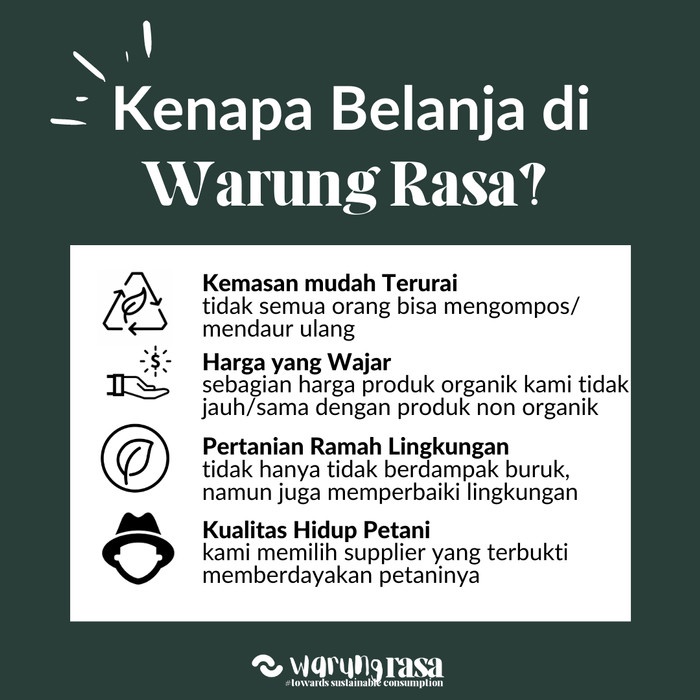 

Merah Pecah Kulit Organik - Sundakala - 1Kg - Warung Rasa