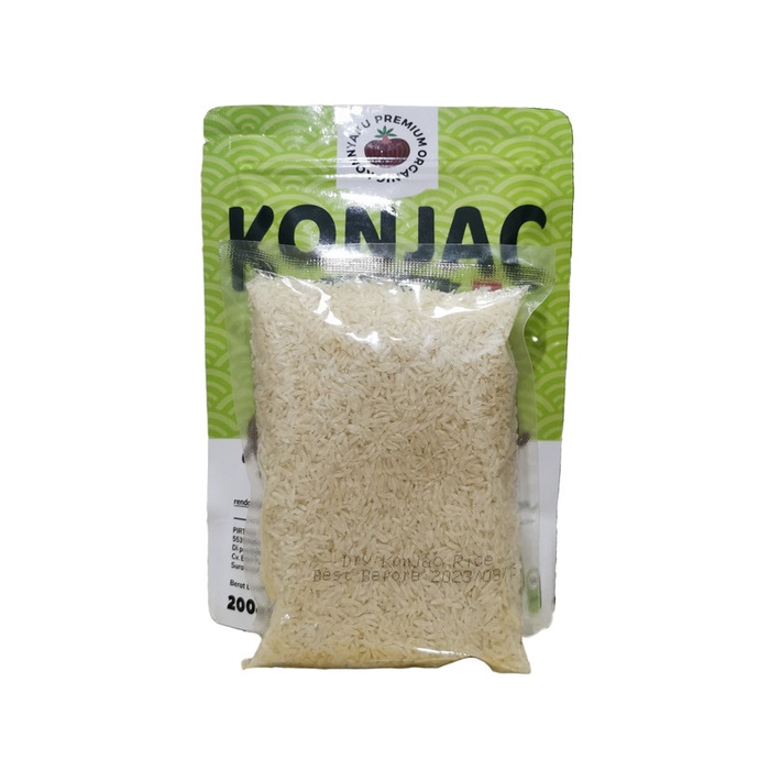 

Shirataki Rice Konjac Rice Porang 200Gr