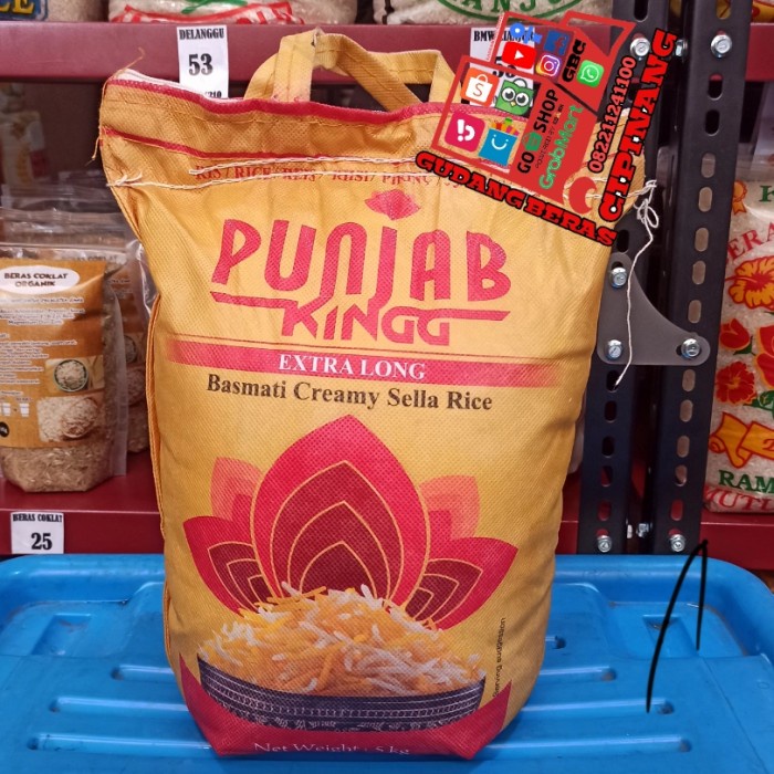 

Arab India Basmati Premium Punjab King Abu Kass Repack 1Kg