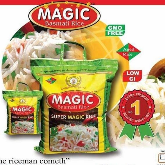 

Basmati Magic/Patanjali/Falak/Royal Aroma/Noor Jahan/Golden Chap