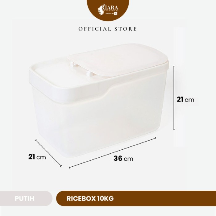 

Tempat Rice Tempat Penyimpanan Makanan Kacang 10 Kg Kiara