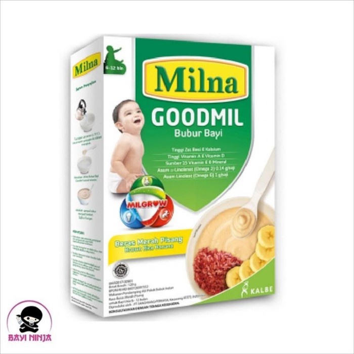 

Milna 6 To 12 Bulan Bayi Merah Pisang 120 G