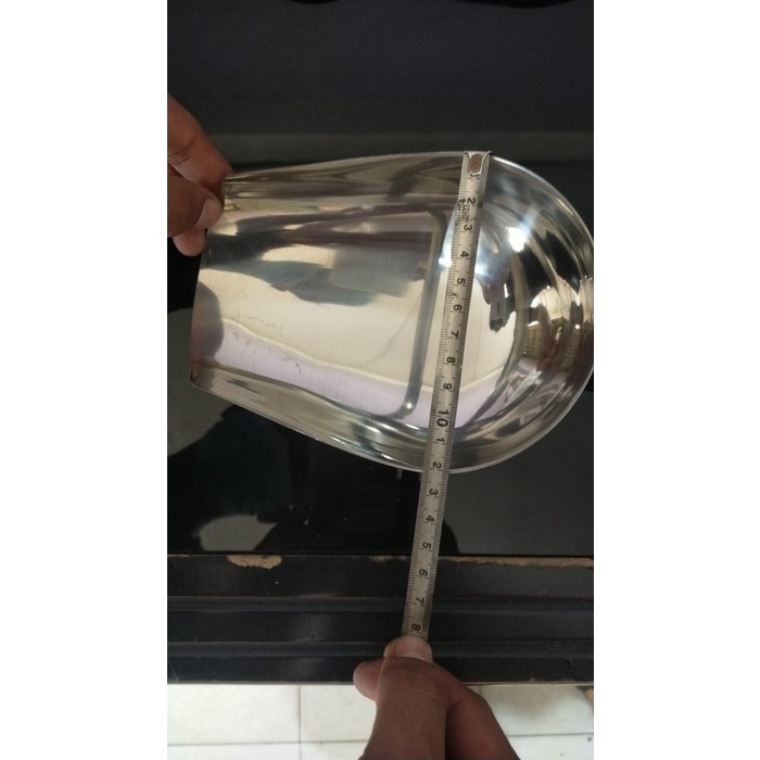 

Sendok Ice Scoop Serokan Es Batu Stainless Besar - Large 11 Inch