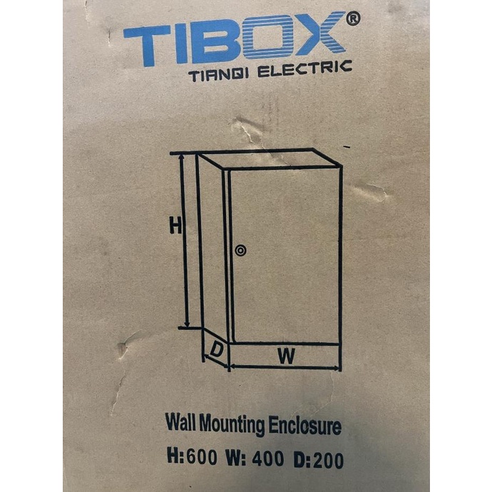 Tibox 600X400X200 Box Panel Tibox 600X400X200 Tibox