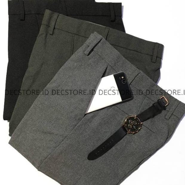 Kain Meteran Celana Kantor Formal Pria Sslimfit Bahan Dasar Kain Woll Murah