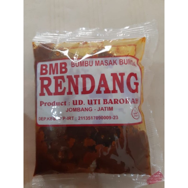 

Agen bumbu BMB bkn BMM * rendang * dijamin exp lama