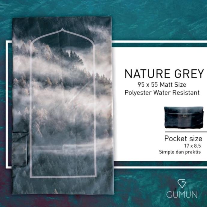 Sajadah GUMUN Nature Grey