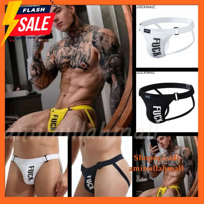 CELANA DALAM PRIA  JSJM-002 JOCKMAIL JOCKSTRAP BRIEF GSTRING TANGA THONG KUALITAS TERBAIK