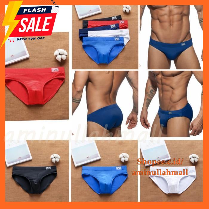 PAKAIAN RENANG  ADDICTED SWAD-007 CELANA RENANG COWOK BRIEF SPEEDO TERMURAH