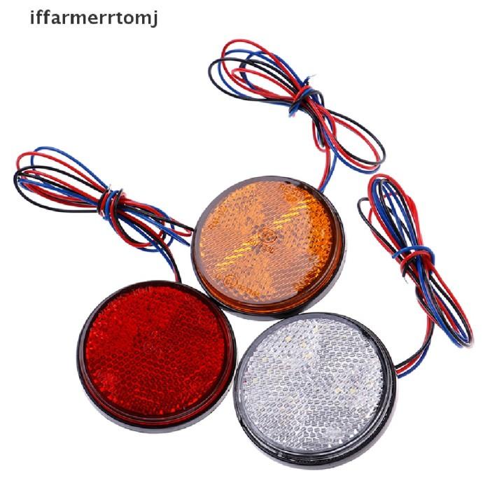 IFFAR 1PC MOBIL MOTOR BULAT 24LED SEIN REM STOP TAIL LAMPU REFLEKTOR