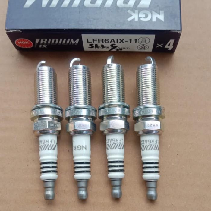 BUSI IRIDIUM MOBIL TOYOTA INNOVA MERK NGK BARU LFR6AIX-11 PER SET 4PCS