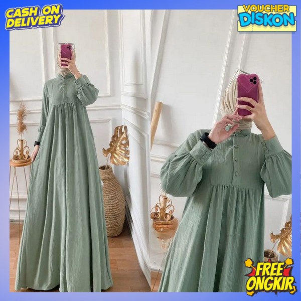 Pakaian Muslim Wanita Bsju Dress Dewasa Buju Sari Ibu Ibu Deres Sarii Branded Drees Sari Wnta Baju G