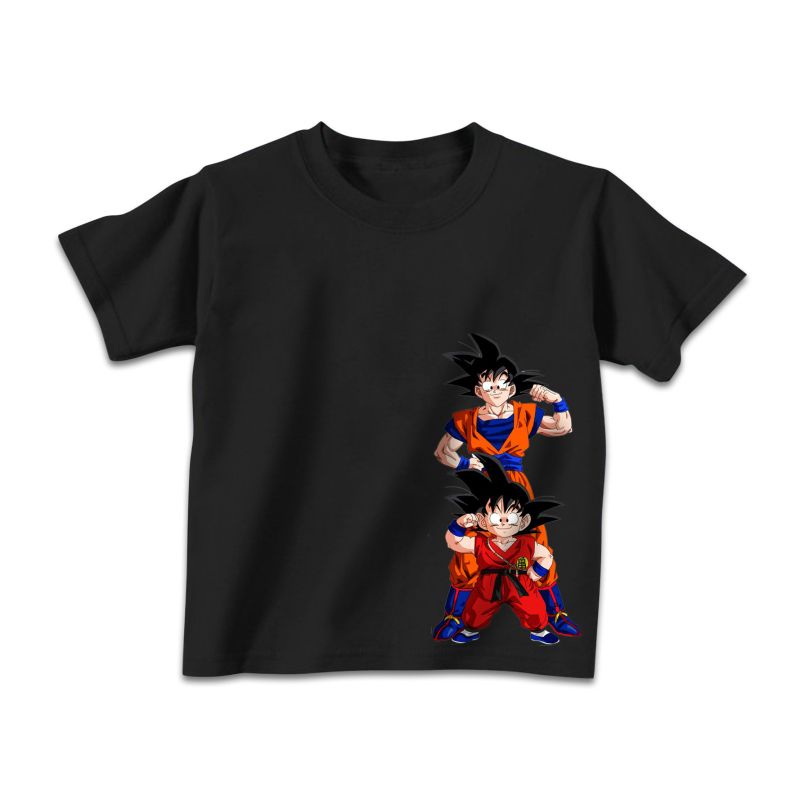 Kaos anak t-shirt karakter Son Goku mini Dragon Ball(unisex)