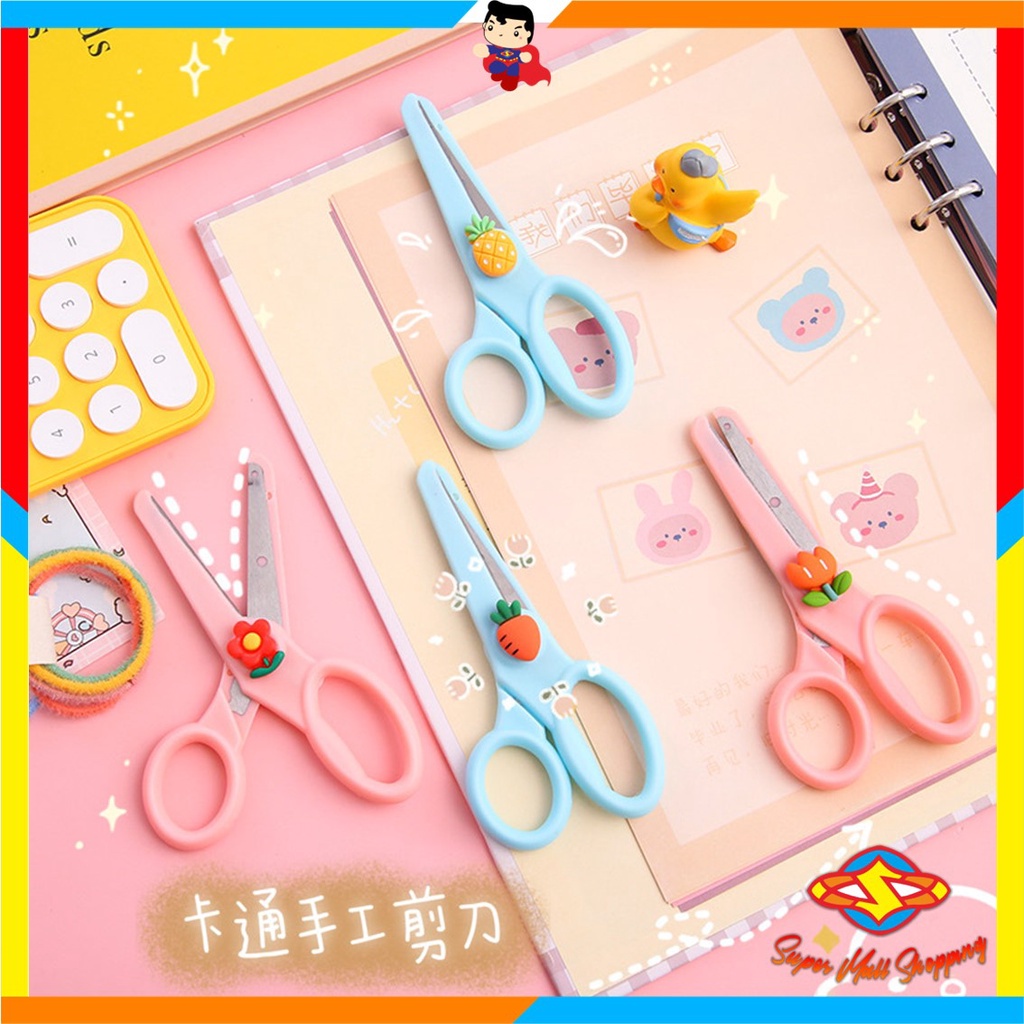 

SMS Gunting Lucu Alat Tulis Anak Sekolah Kartun Diy Kertas Buatan Tangan Kantor Kecantikan Portabel Portabel Portabel Scissors