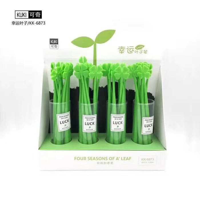 

Pulpen Gel Unik / Pen Gel Lucky Leaf Imut 2Nd Edition Model Terkini