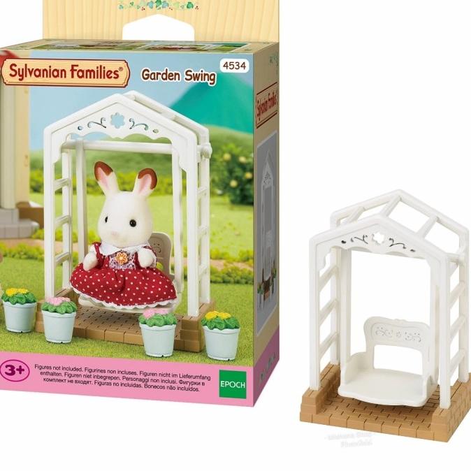 Mainan Boneka Sylvanian Garden Swing Ayunan Taman 4534