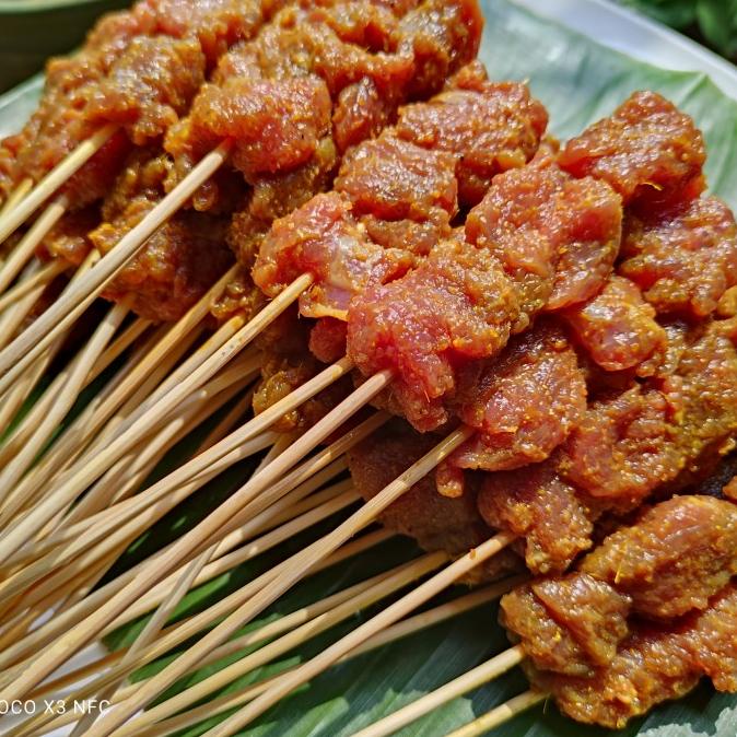 Sate Sapi Maranggi Frozen Sate Sapi Beku sate Maranggi isi 10 tusuk