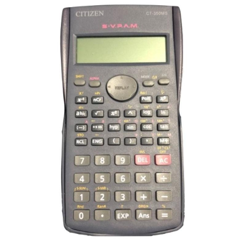 

Mega Sale Kalkulator Scientific Citizen Ct-350Ms Calculator Ilmiah Sekolah Sin Cos Tan 2 Line Display Pink Biru Hijau Viral