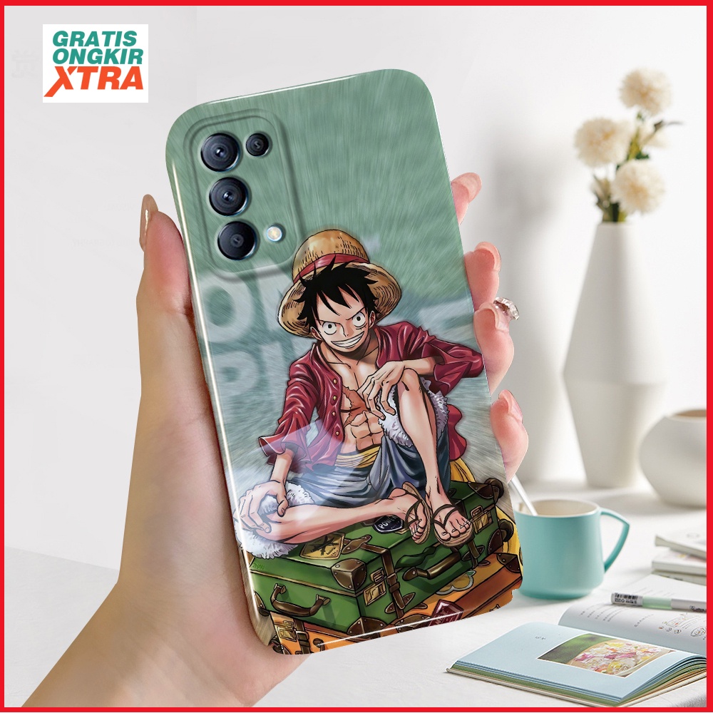 Hard case Akrilik Feilin Kompatibel Untuk OPPO F9 F11 Reno 5 Reno8 5G aesthetics ponsel casing  OneP