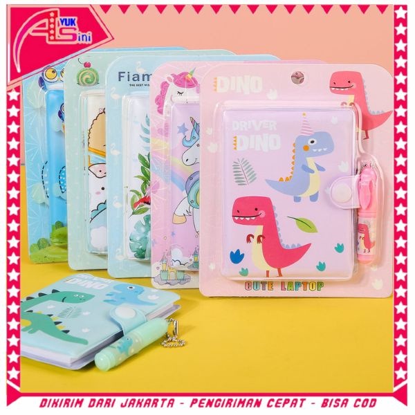 

AS Set Mini Note Book Notes Unicorn Free Pena Kartun Lucu Kreatif Untuk Anak Anak Buku Catatan Lucu Dengan Pulpen