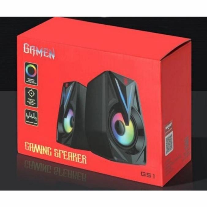 SPEAKER VIVAN GAMEN GS1 SPEAKER KOMPUTER SPEKAER LAPTOP SPEAKER GAMING
