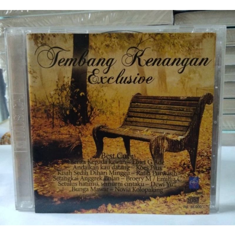 NO 809. CD TEMBANG KENANGAN EXLUSIVE