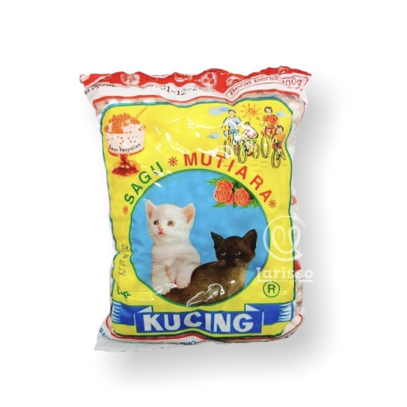 

(100 gr) MUTIARA CAP KUCING Sagu Mutiara Cap Kucing Topping Minuman dan Makanan