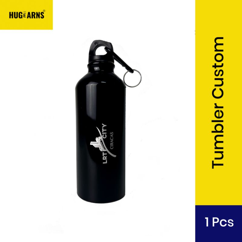 HUGeARNS - Tumbler Custom Premium / Custom Corporate Merchandise Tumbler UV Custom Tumbler Botol Min