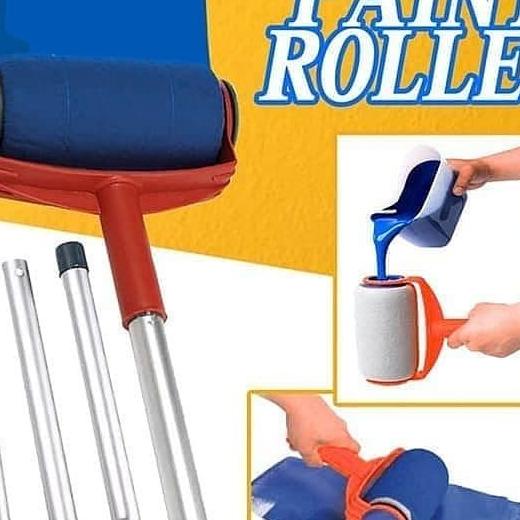 Kuas Cat Tembok Kuas Roll Ajaib Pintar Facil Tool Roll Kuas Cat Dinding Besi Kayu Alat Serbaguna