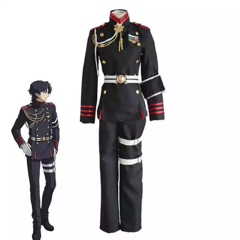 Best Produk Anime Seraph of the end Cosplay Guren Ichinose Cosplay Costume Owari no Seraph Military 