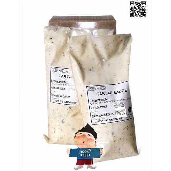 

Kewpie Tartar Sauce- Saus Tartar Halal 1 L