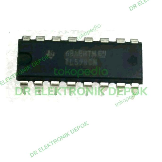 IC TL598CN - TEXAS ASLI TL 598 CN 598CN DIP 16 pin kaki Ori Original dre3 Diminati Banget