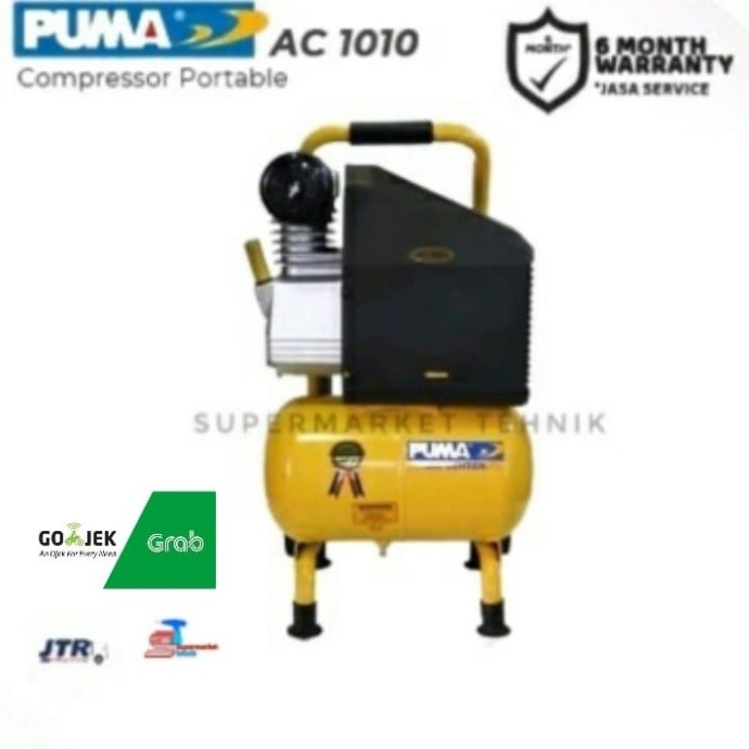{GrandShop} Kompresor Angin Portable Puma 1HP AC 1010 Berkualitas