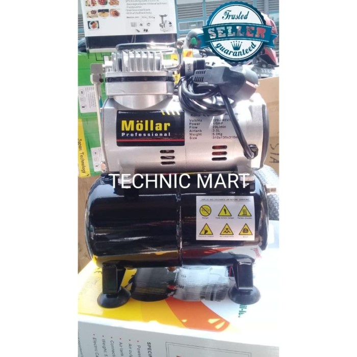 {GrandShop} Mollar Mini Compressor - airbrush kompresor lakoni Murah