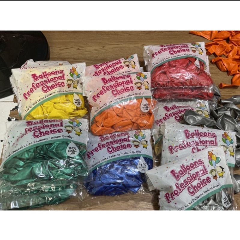 balon metalik 12" isi 50pcs/balon metalik/balon metalik murah/balon latex metalik