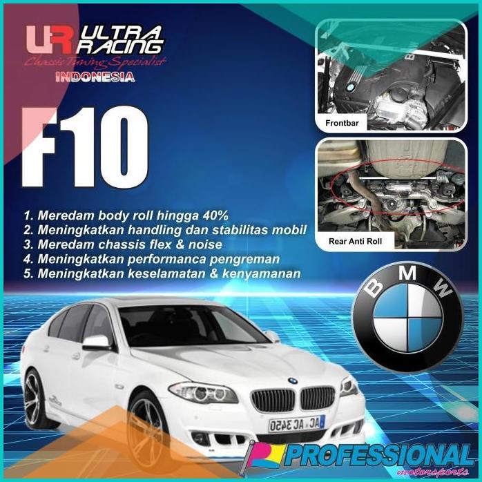 STAGE1 Aksesoris Variasi Stabiliser Strutbar ULTRA RACING BMW F10 16no