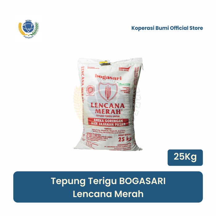 

Tepung Terigu Bogasari Lencana Merah