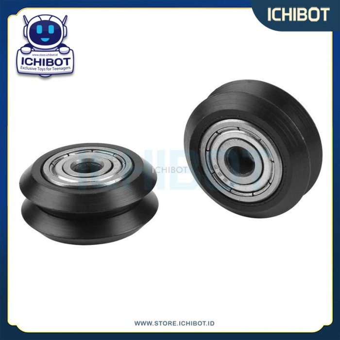 POM V Wheel with Bearing Roda V Slot Openbuilds CNC V-Slot 625zz