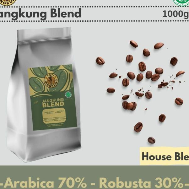 

Hitss!! Kopi House Blend "JANGKUNG BLEND" 70/30 1000 gram