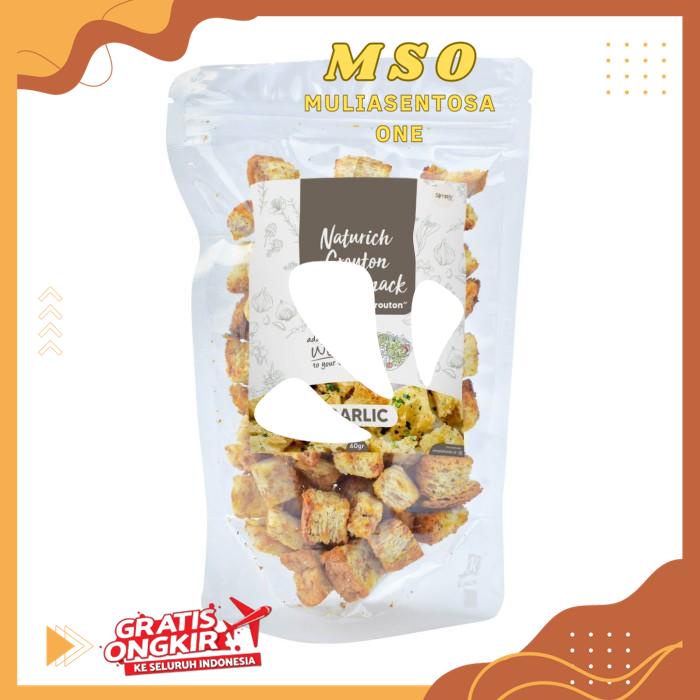 

SIMPLY PREMIUM CROUTON BITES SNACK GARLIC 60 GR THE BEST SELLER !!