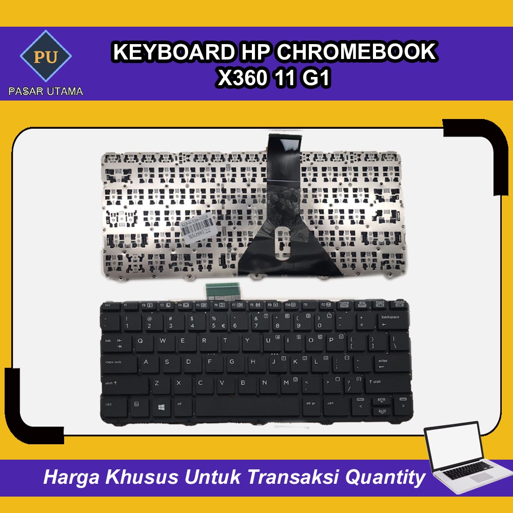 Keyboard HP Chromebook X360 11 G1 Black