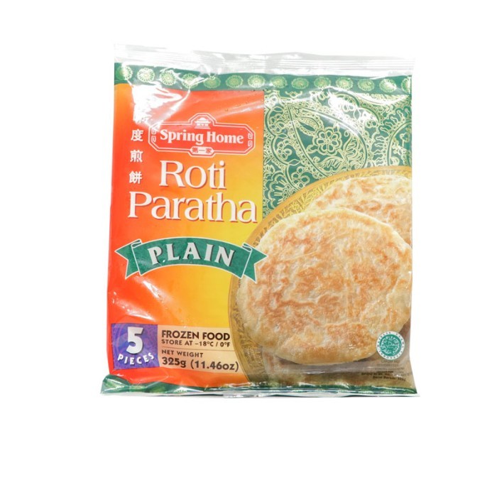 

Terbaru Tyj Roti Paratha Plain 325G Promo Terlaris