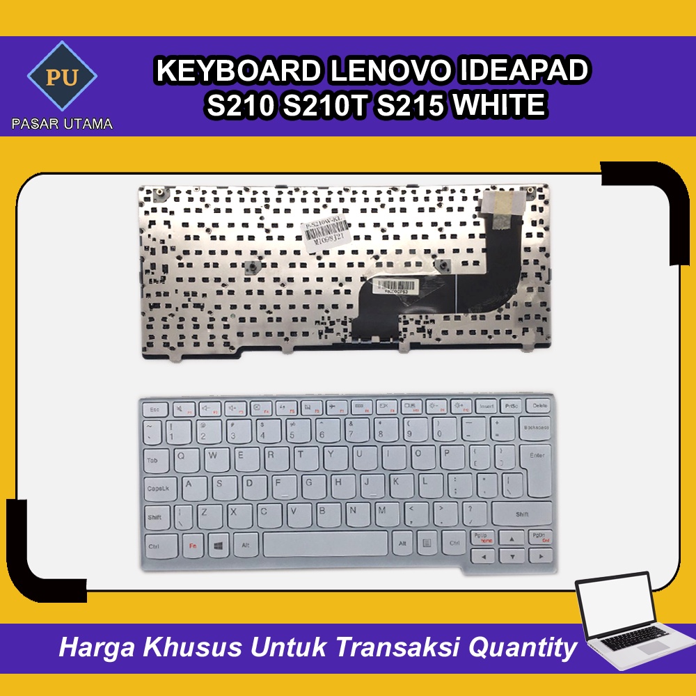 Keyboard Lenovo Ideapad S210T S215 S210 White