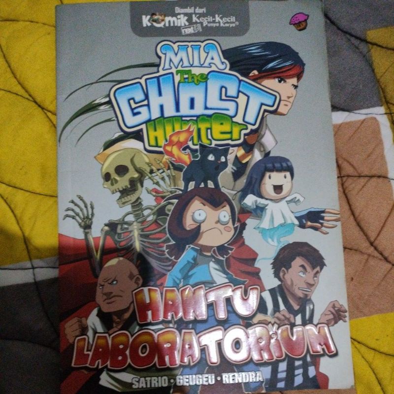 BUKU KOMIK MIA THE GHOST HUNTER: HANTU LABORATORIUM (BISA NEGO)