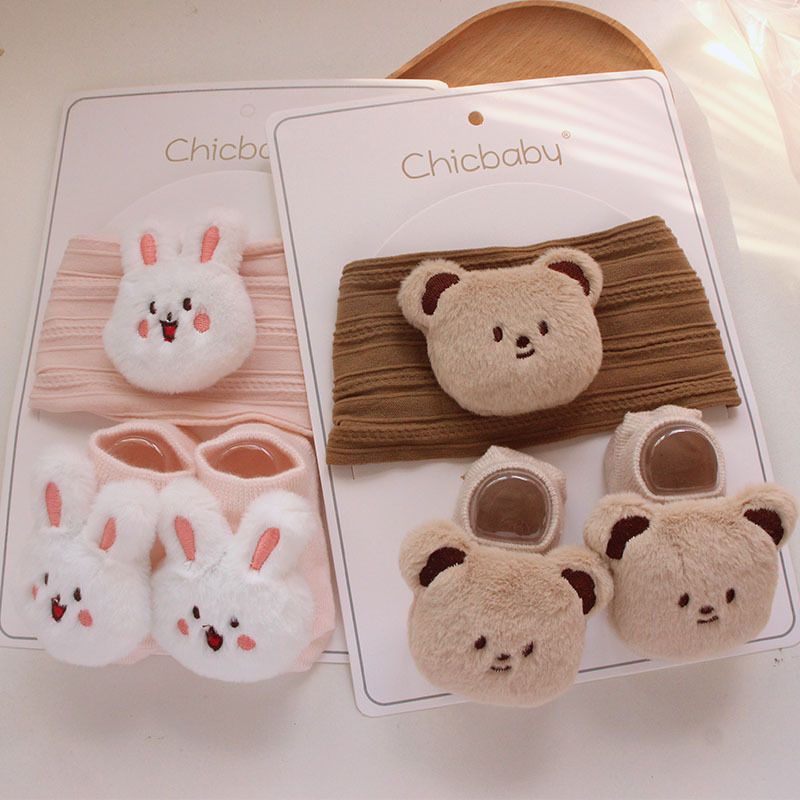 Bandana Set Newborn Baby Girl Cute JunDW