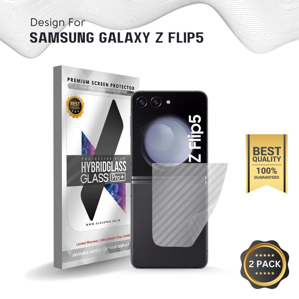 Fiber Guard Screen Protector Samsung Galaxy Z Flip5 Z Flip 5 Back, 3D Anti Gores Belakang Premium, C