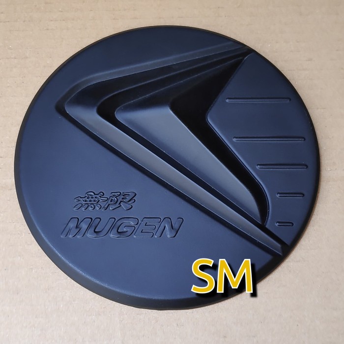 tank cover premium mugen hitam honda brv mobilio variasi tutup bensin banibani1906