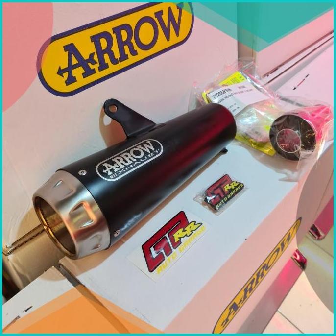 Knalpot Arrow Pro Race Black Yamaha R15 V3 V4 R15M MT15 XSR 155 16novz